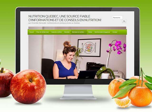 Website Correction  of Blogue Nutrition 